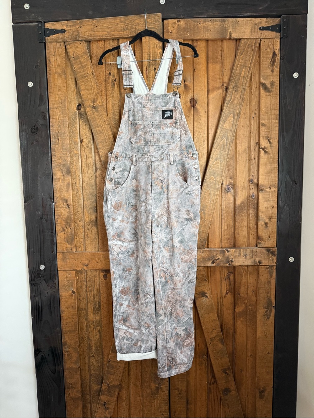 Hell Babes camo overalls